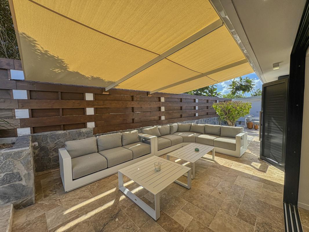 26.Location villa piscine Saint François Guadeloupe- Salon